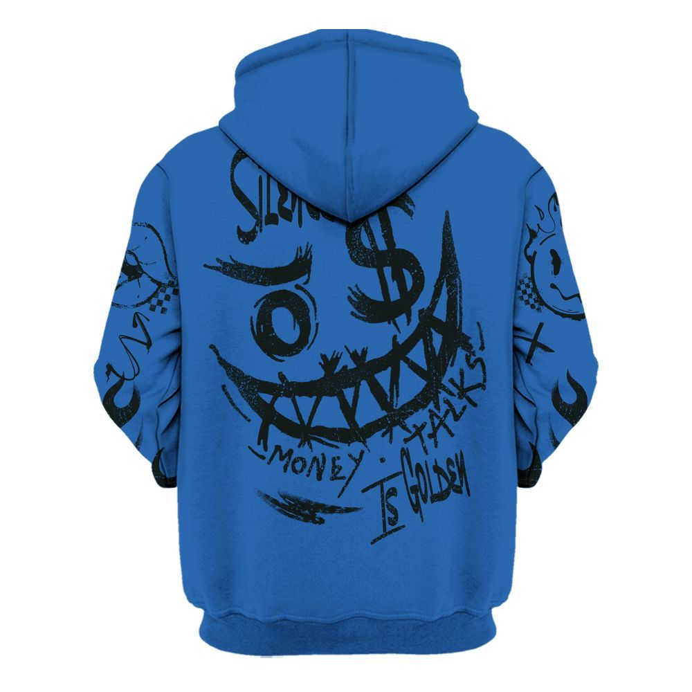 Hoodie To Match Brave Blue 13s - Mouth Burning Street Style All Over Print