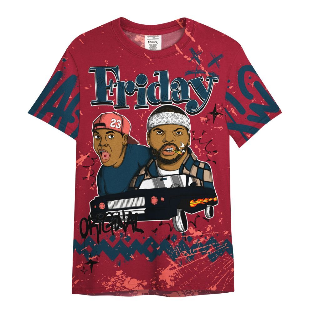 Shirt To Match Mid Multi Color 2022 1s - Friday Sneaker Crayon All Over Print
