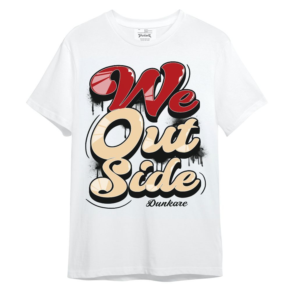 Shirt To Match Dunk Low Strawberry Waffle - We Outside Unisex Shirt