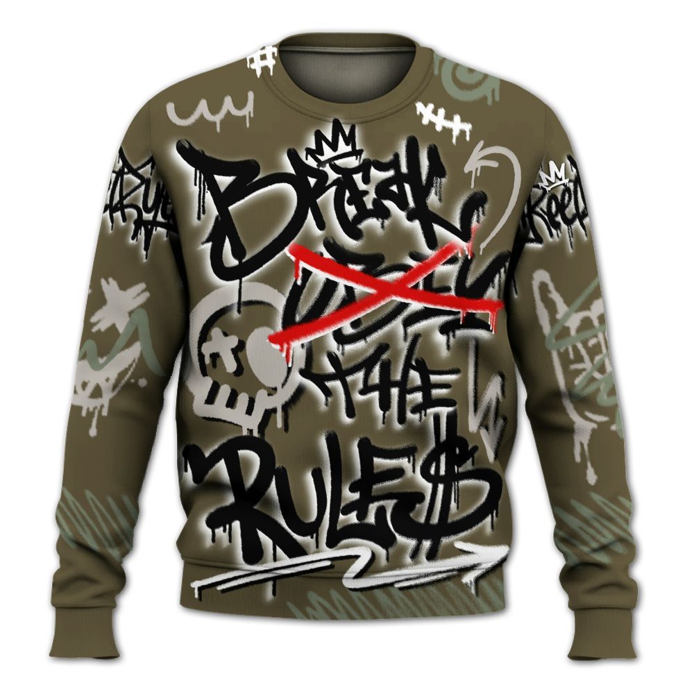 Sweatshirt To Match Dunk Low Year Of The Snake - Break Rules Streetwear All Over Print