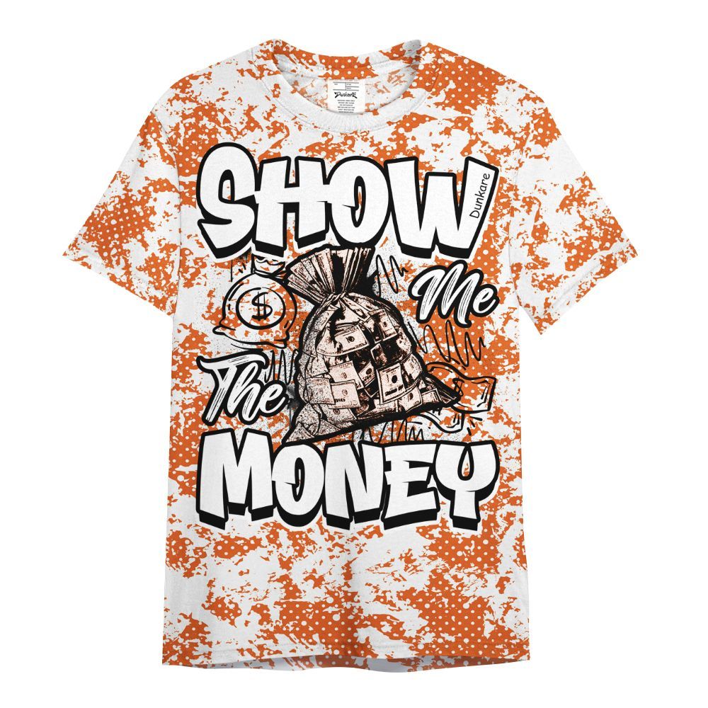 Shirt To Match High OG Starfish 1s - Show Me The Money Retro All Over Print