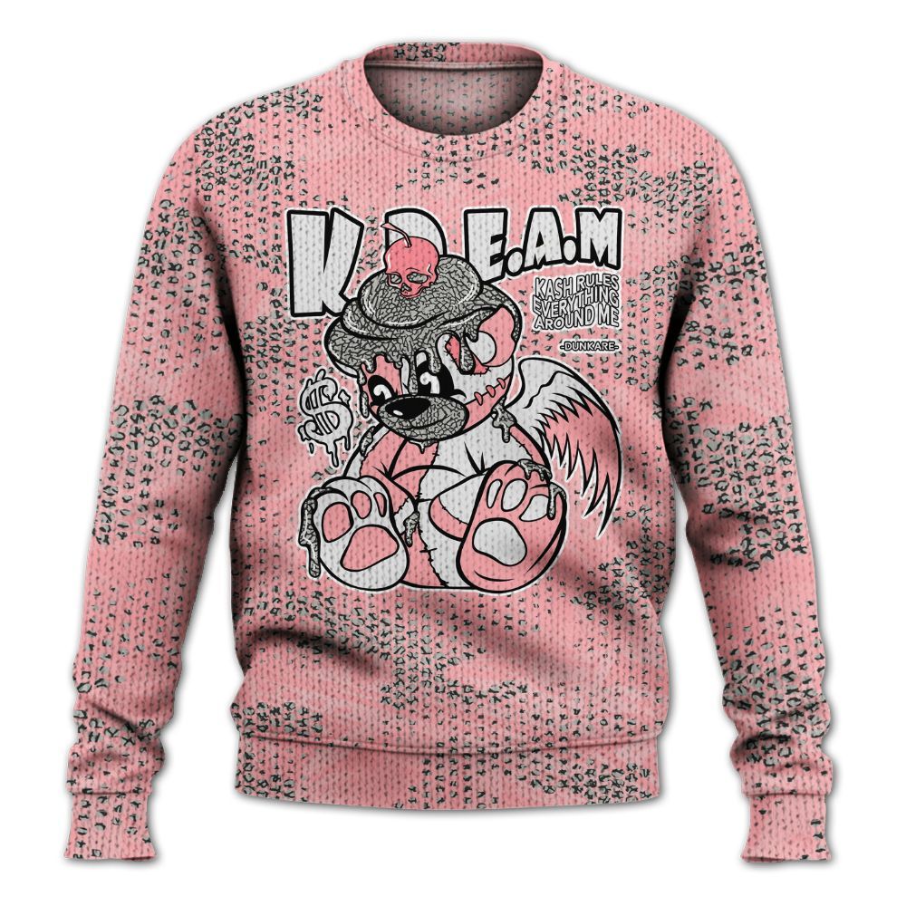 Knitted Sweater To Match Retro Wings 3s - Loot Bear