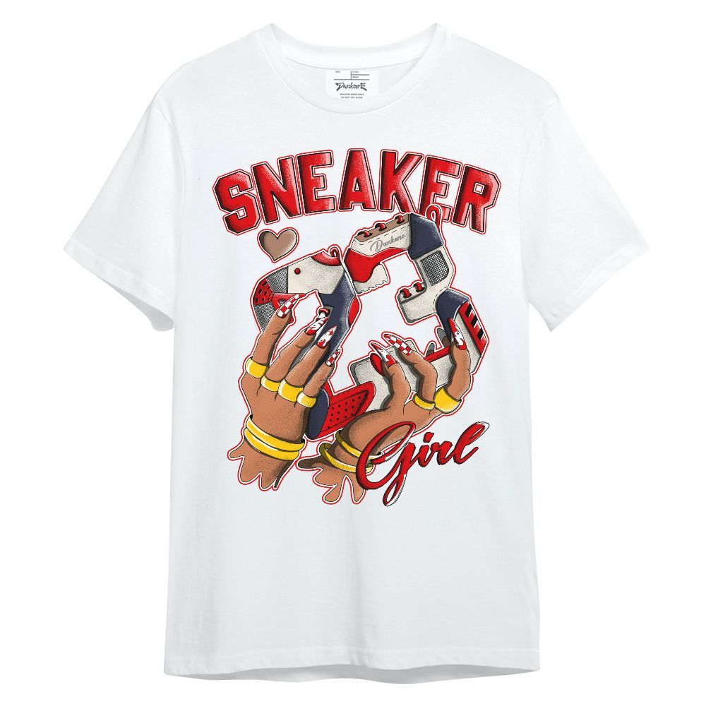 Shirt To Match Low OG Howard University 1s - 23 Sneaker Girl Unisex Shirt