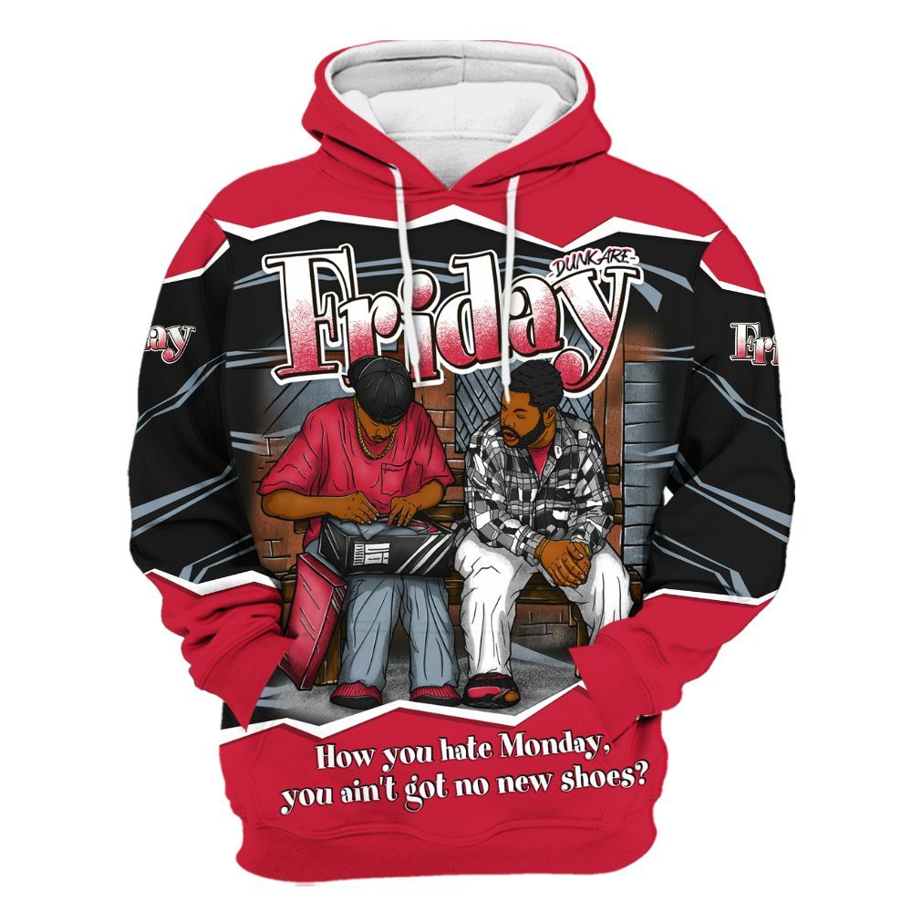 Hoodie To Match Retro Infrared Salesman 6s - Friday Movie 90s TV All Over Print