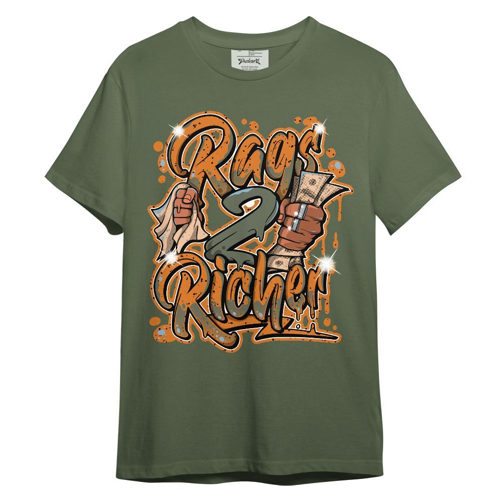 Shirt To Match Olive 5s - Rag 2 Rish Graphic Unisex Shirt