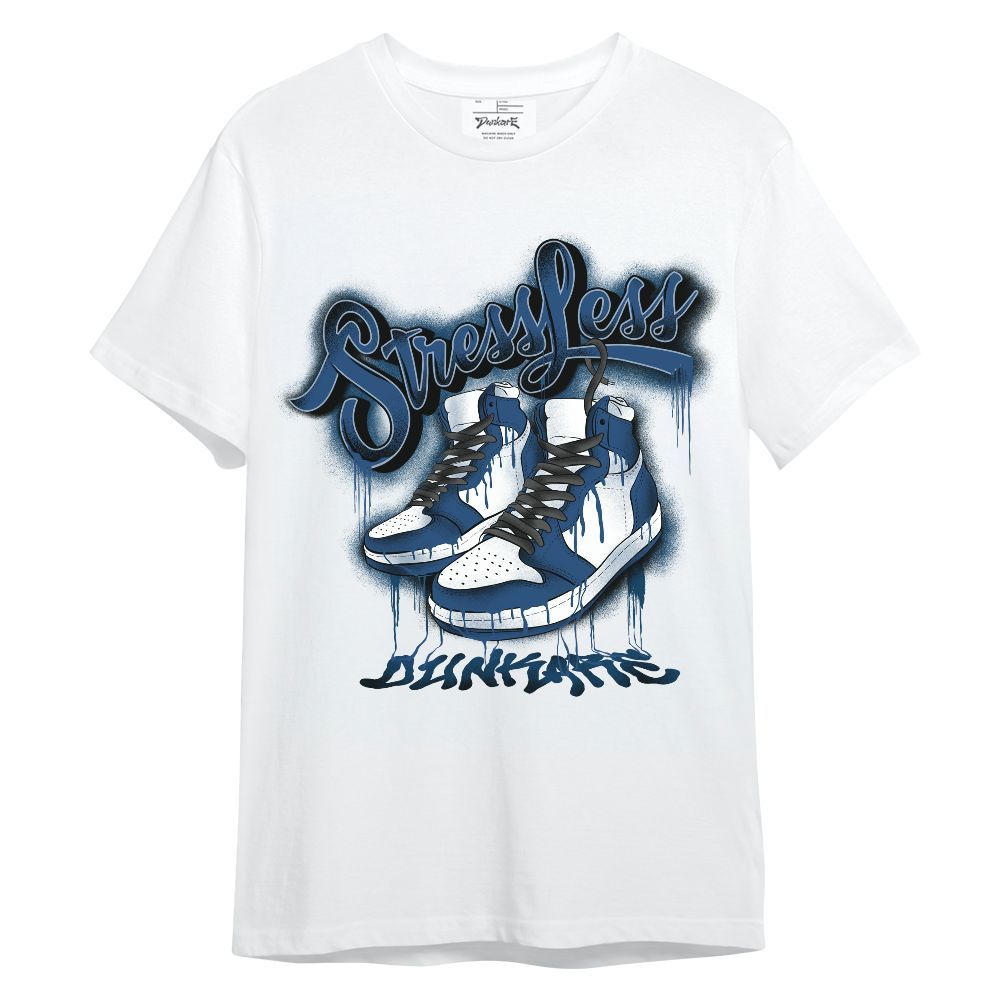 Shirt To Match High OG Midnight Navy 1s - Stressless Unisex Shirt