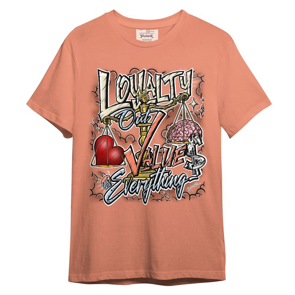 Shirt To Match DJ Khaled Crimson Bliss 5s - Loyalty Wins Everything Graphic