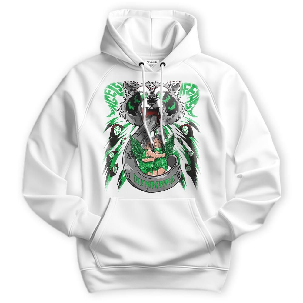 Sweatshirt To Match Hoodie Angels Feast Raccoon, Lucky Green 5s, To Match Sneaker Lucky Green 5s DNY