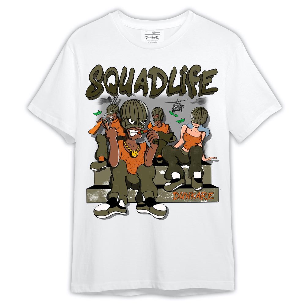 Shirt To Match Olive 5s - Squad Life Shirt Outfit 0605 LGH
