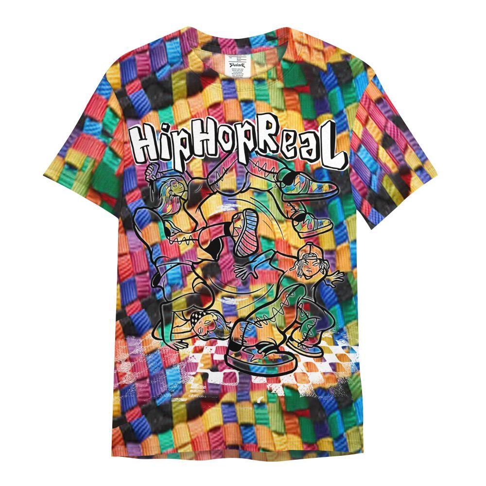 Shirt To Match Air Rainbow Weave - Feel Life Street Style All Over Print