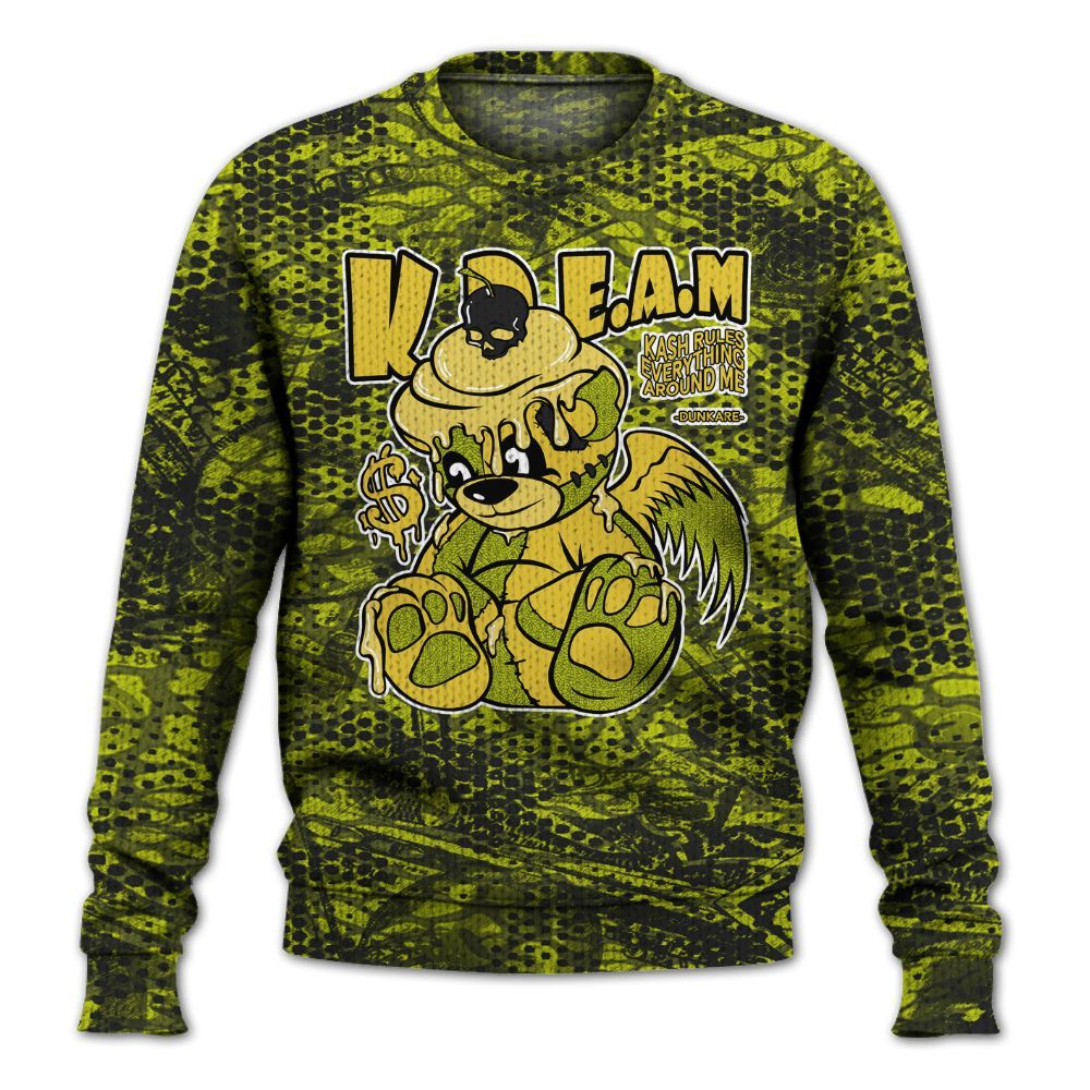 Knitted Sweater To Match Dunk Low QS Halloween Skull - Loot Bear