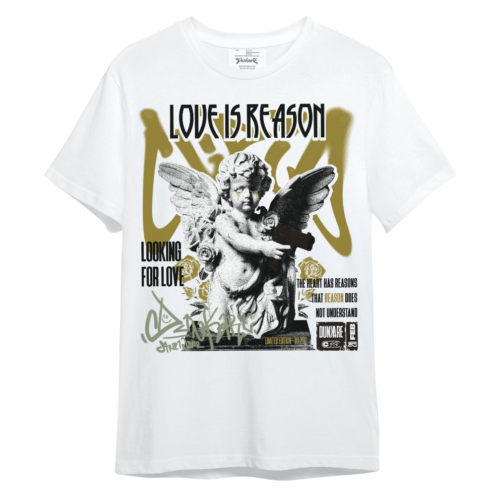 Shirt To Match Air Flightposite Metallic Gold - Love Is Reason Unisex Shirt