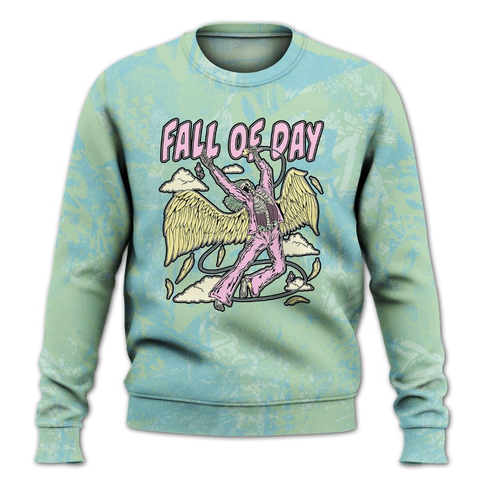 Sweatshirt To Match SB Dunk Low Visty - Fall Of Days Skeleton Heart All Over Print