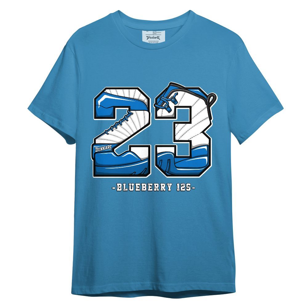 Shirt To Match Blueberry 12s - Number 23 Style 12s Graphic