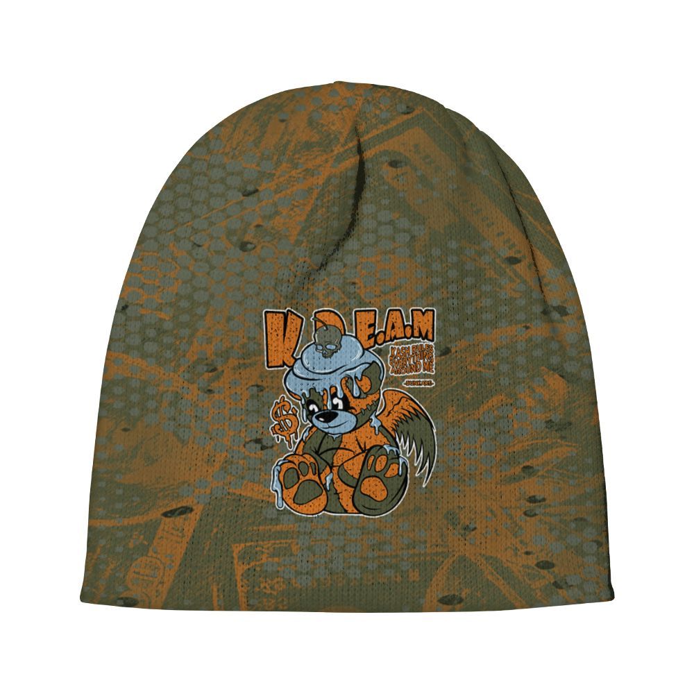 Beanie Hat To Match Olive 5s - Loot Bear Graphic