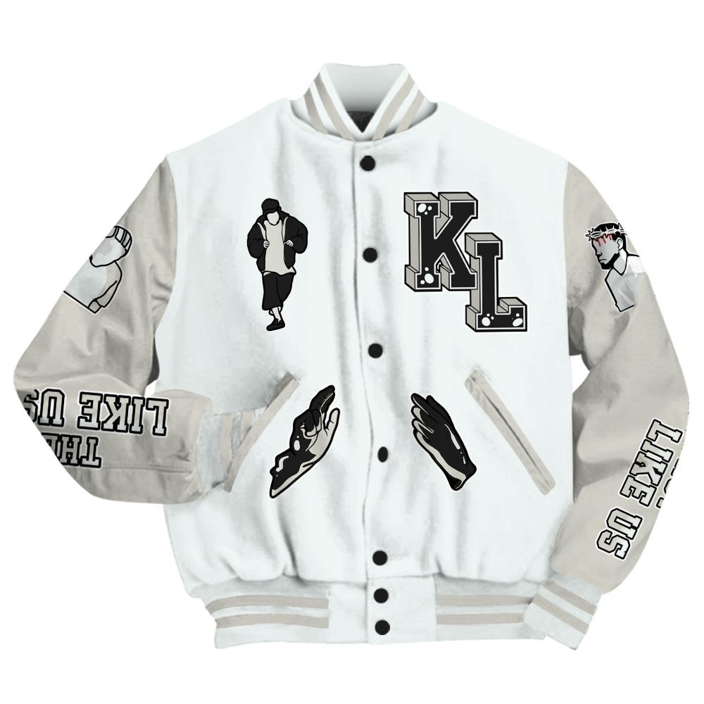 Varsity Jacket To Match Air Max 1 Jacquemus White - Dislike Us Graphic All Over Print