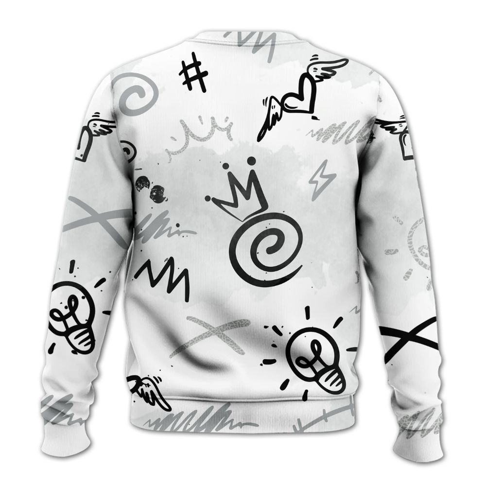 Sweatshirt To Match Retro Pure Money 3s - Drip Been Di2ferent All Over Print