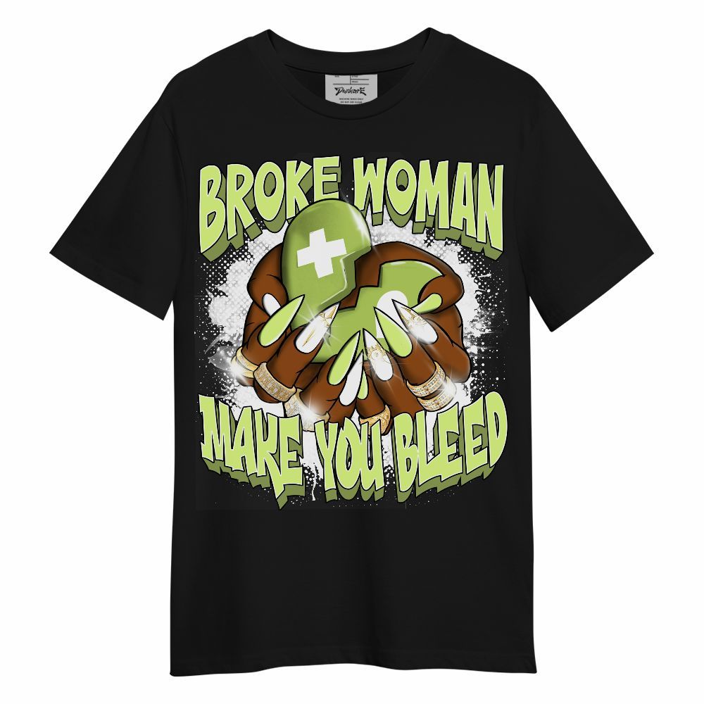 Shirt To Match Air Max SNDR Volt - Broke Woman Heart Retro Unisex Shirt