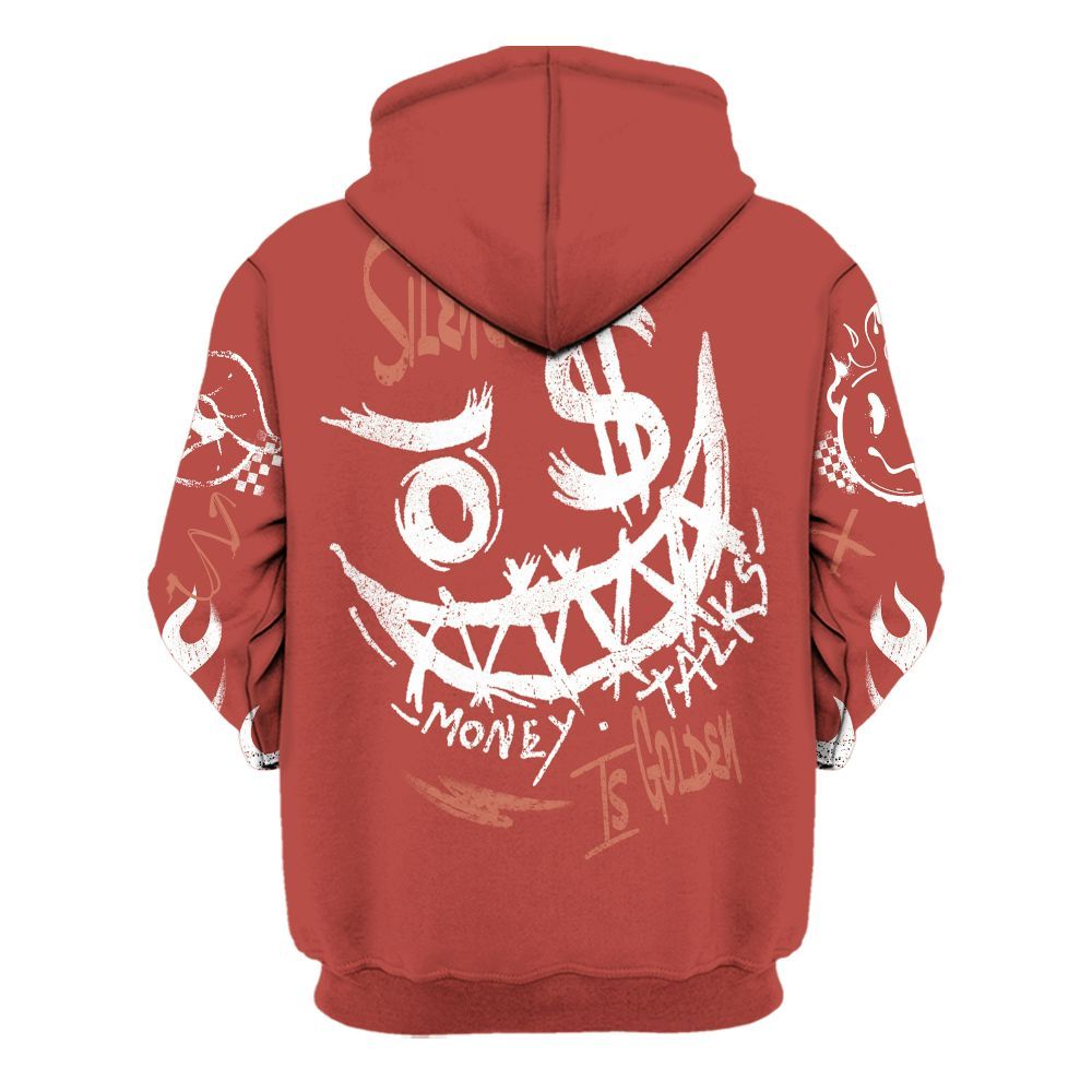 Hoodie To Match Dune Red 13s - Mouth Burning Street Style All Over Print