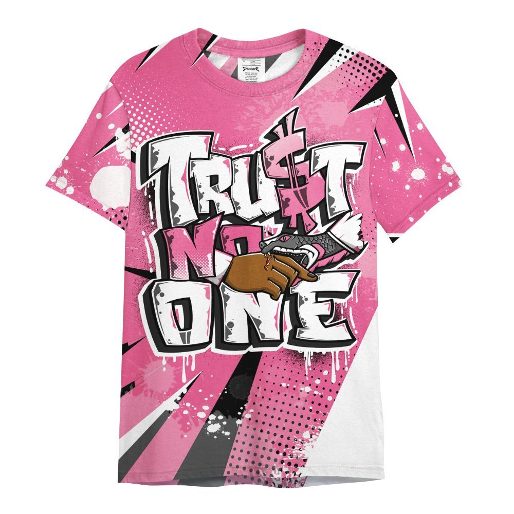Shirt To Match Air Max SNDR Hyper Pink - Poly Trust No One Dripping All Over Print
