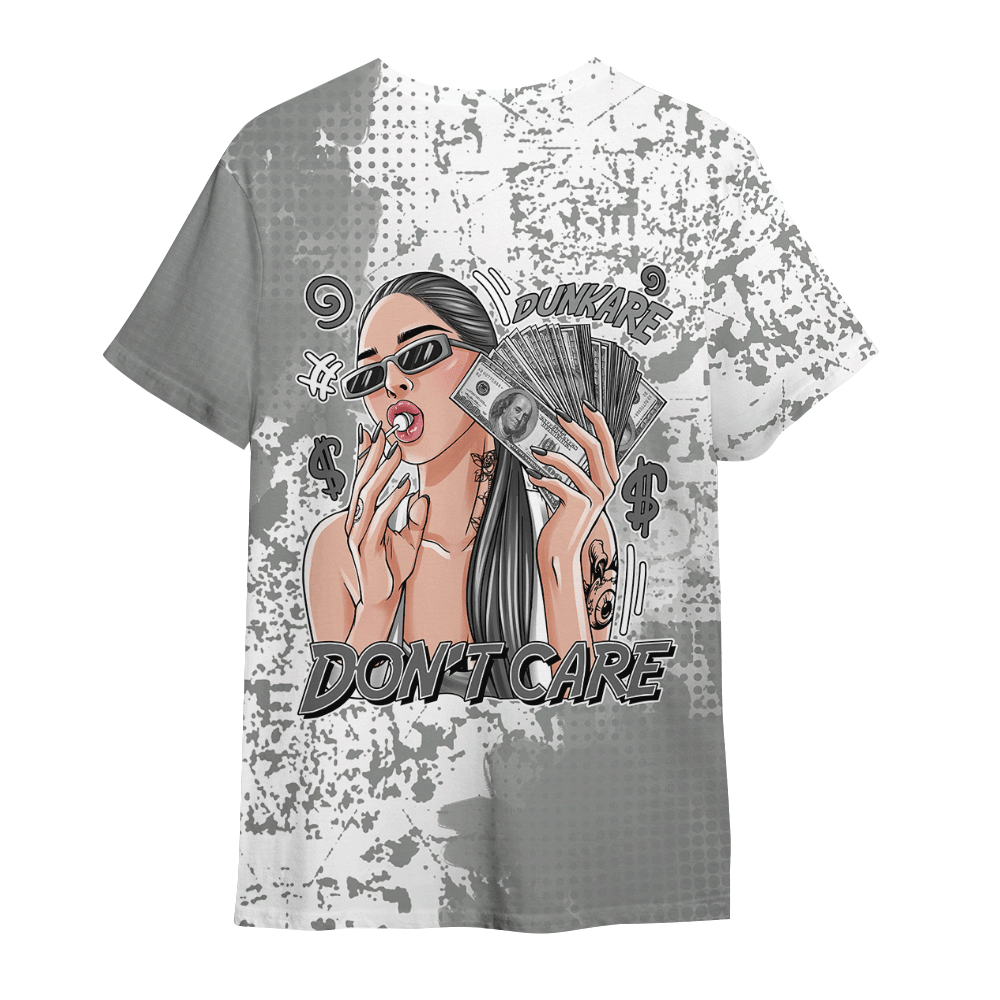Shirt To Match Paris Cement Grey 4s - IDC Unique Glitch Dot Shirt Unisex