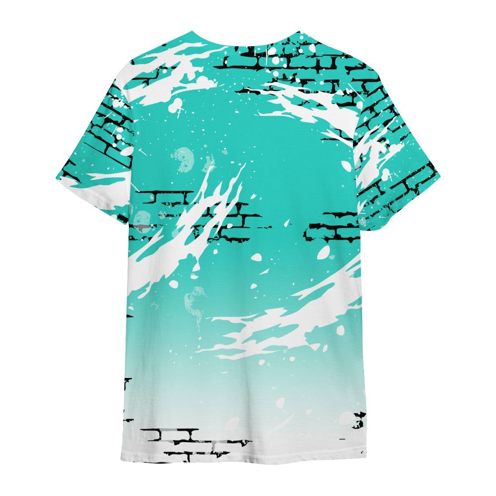 Shirt To Match Dunk Low Clear Jade - Values Of Loyalty Drip All Over Print