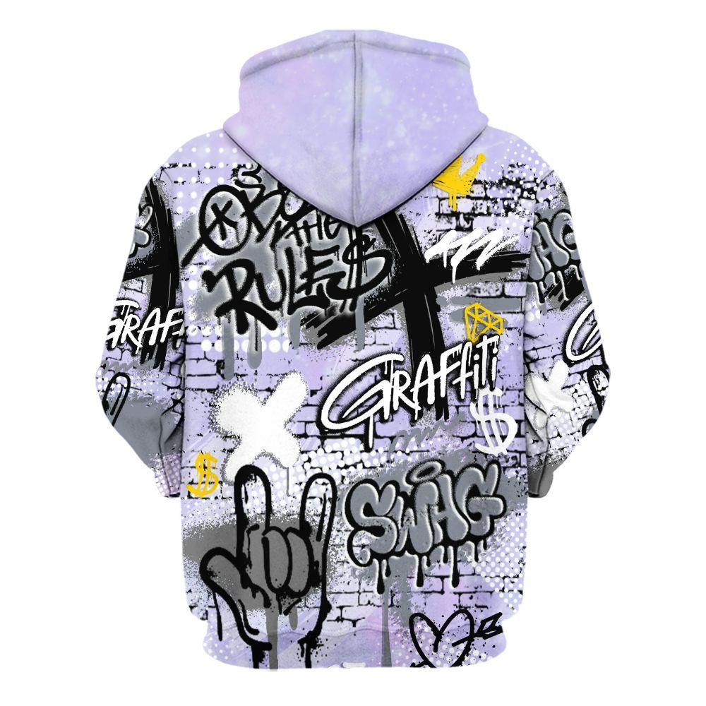 Hoodie To Match Zen Master 4s - True It Real Graffiti Streetwear All Over Print