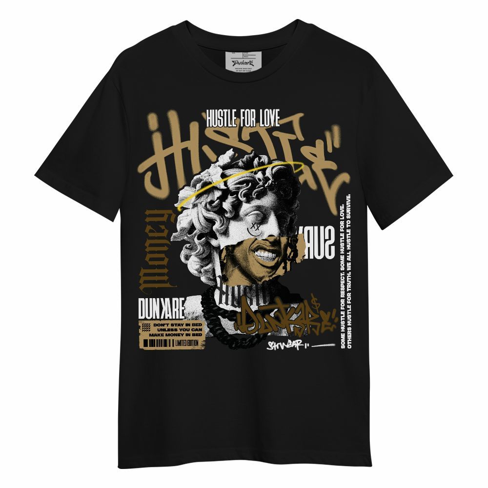 Shirt To Match Black LD 1000 - Hustles Streetwear Unisex Shirt