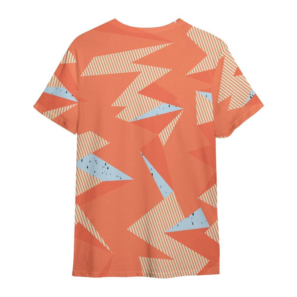 Shirt To Match DJ Khaled Crimson Bliss 5s - Geometric Camouflage Pattern All Over Print