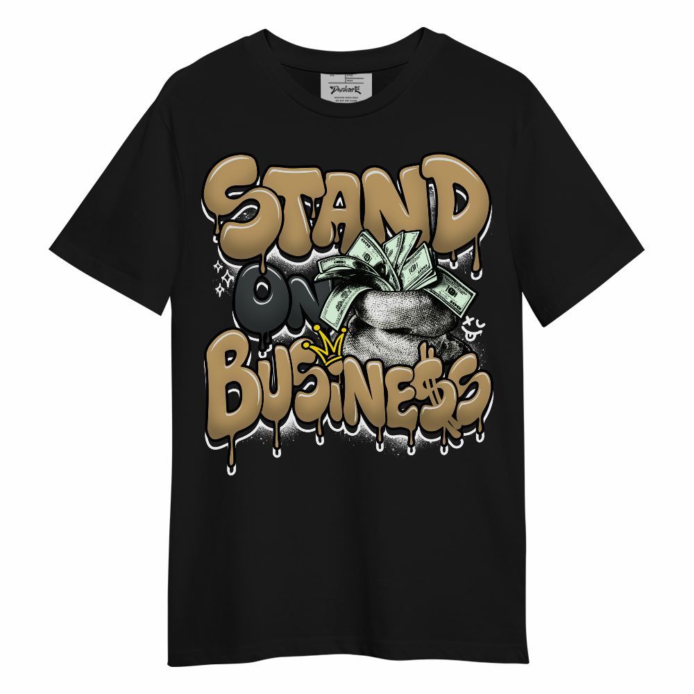 Shirt To Match Black LD 1000 - Stand Business Unisex Shirt