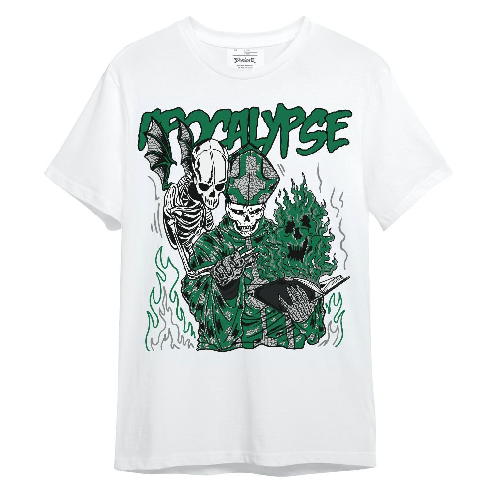 Shirt To Match Pine Green 3s - Apocalypse Skeleton Unisex Shirt