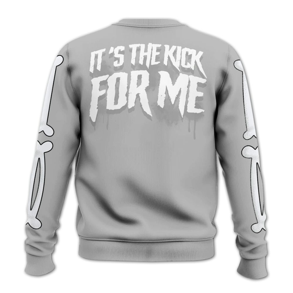Sweatshirt To Match Low 85 Metallic Black 1s - It's The Kick For Me All Over Print