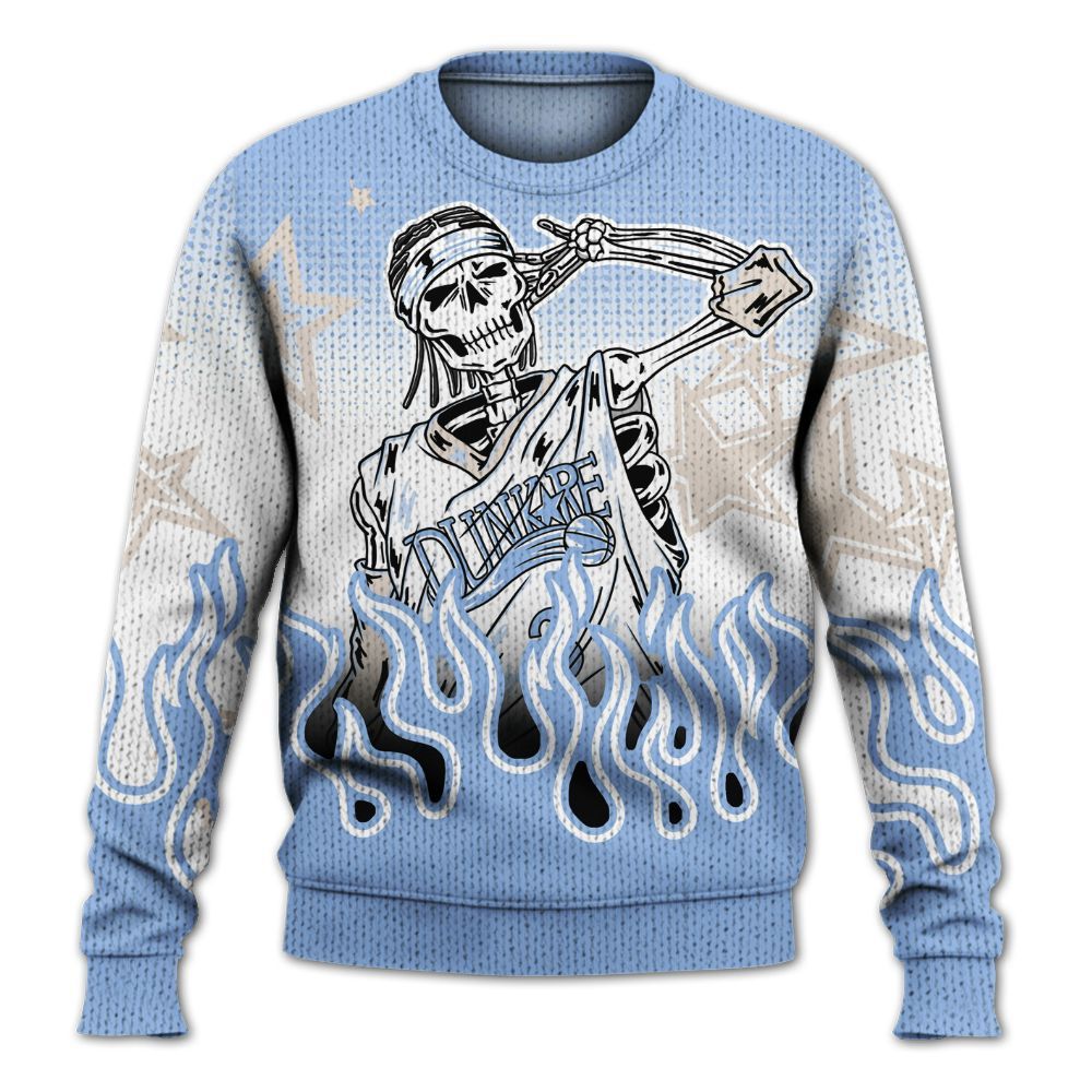 Knitted Sweater To Match Air Max 1 Royal Pulse - Allen Answer Unique Fire Custom Name