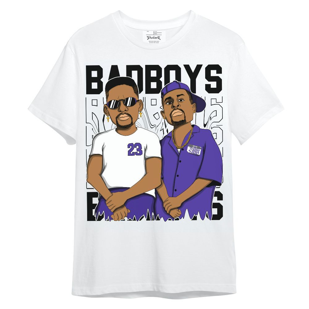 Shirt To Match Field Purple 12s - Bad Boys Funny Graphic Unisex Shirt