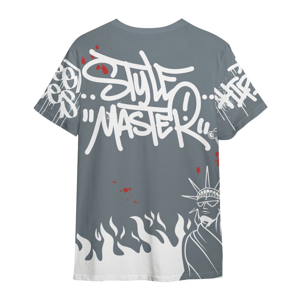 Shirt To Match Wolf Grey 13s - Graphic Fck Around Find Out All Over Print