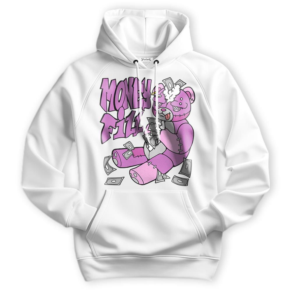 Sweatshirt To Match Hyper Violet 4s Hoodie - Money Fill Hugz Hoodie Unisex