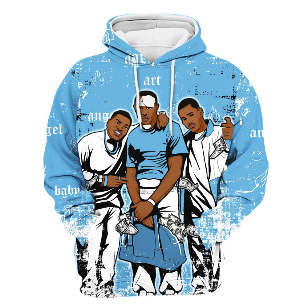 Hoodie To Match Melo 12s - Paid In Full Money All Over Print