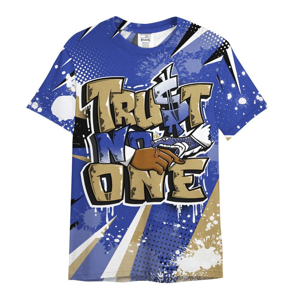 Shirt To Match Air 180 Concord - Poly Trust No One Dripping All Over Print