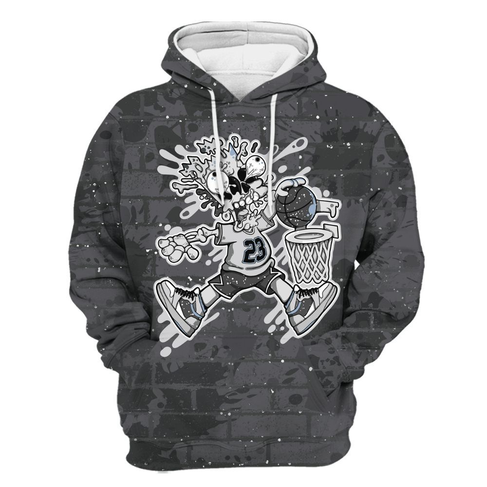 Hoodie To Match Reverse Oreo 6s - 85's Dunks Graphic Halloween All Over Print