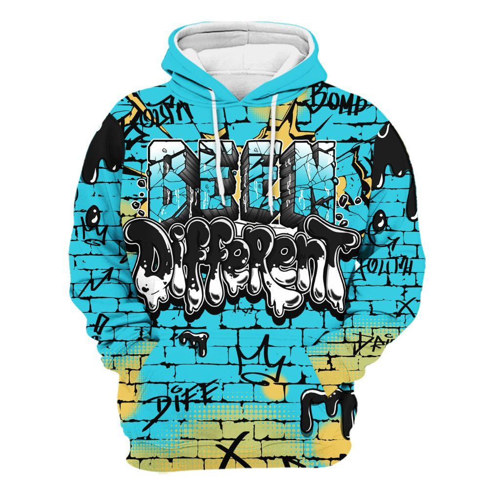 Hoodie To Match Retro Gamma Blue 11s - Been Different All Over Print