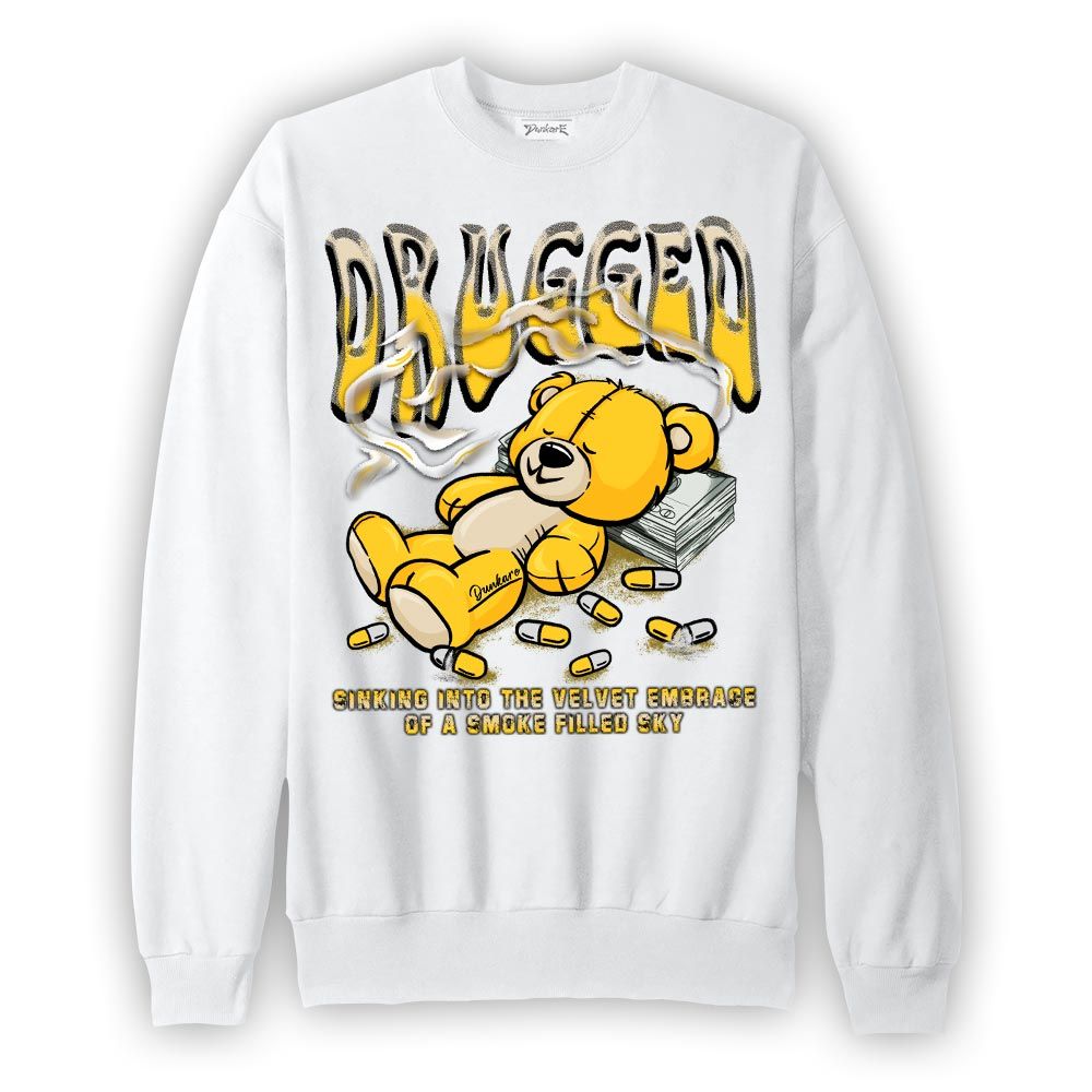 Sweatshirt To match Sweatshirt Drugged, Vivid Sulfur 4s Sweatshirt, To Match Sneaker Vivid Sulfur 4s, Sweatshirt NCMD