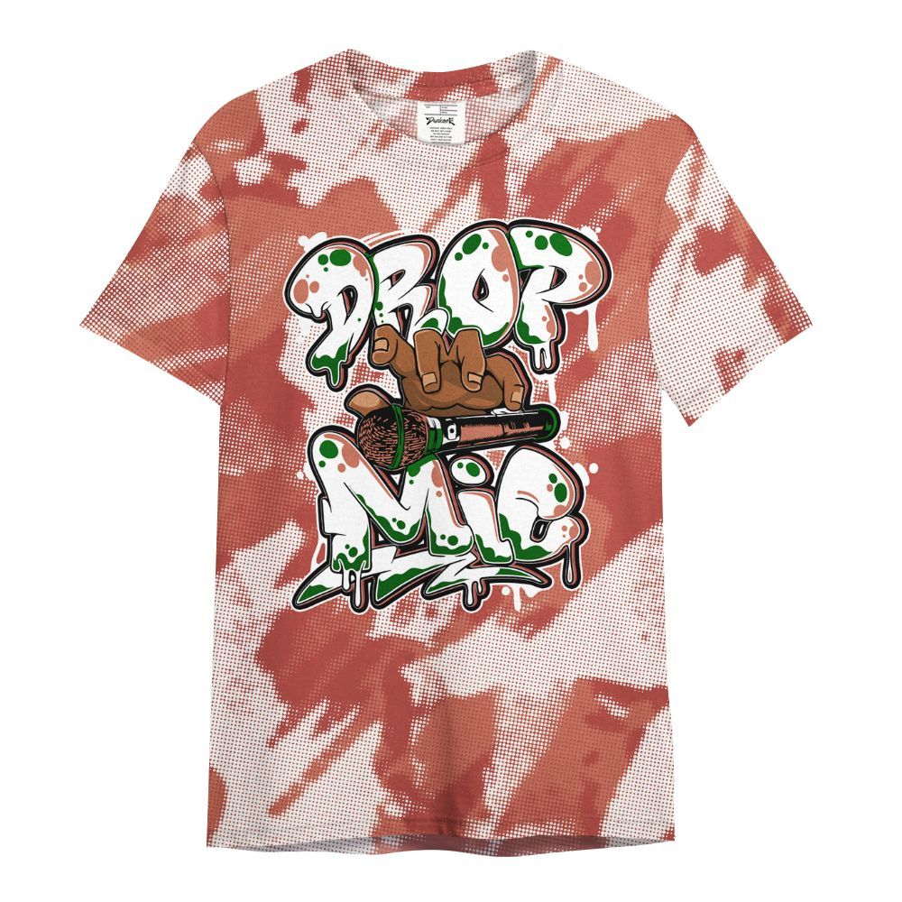 Shirt To Match Dune Red 13s - Drop Mic Abstract All Over Print