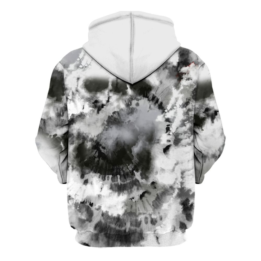 Hoodie To Match Baroque Brown 12s - God Blessed Tie Dye All Over Print