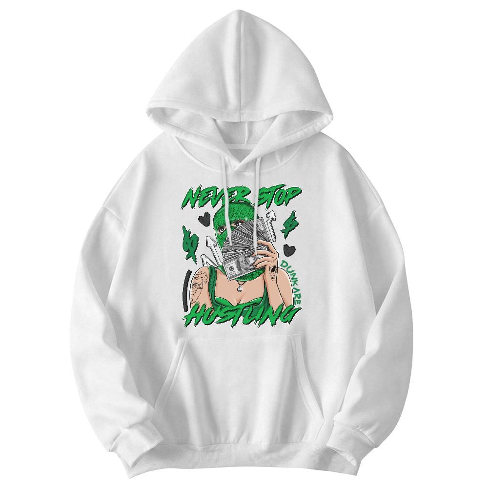 Sweatshirt To Match Lucky Green 5s - Hustling Unque Graphic