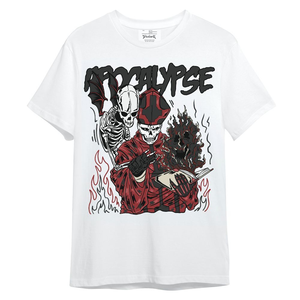 Shirt To Match High 85 Bred 1s - Apocalypse Skeleton Unisex Shirt