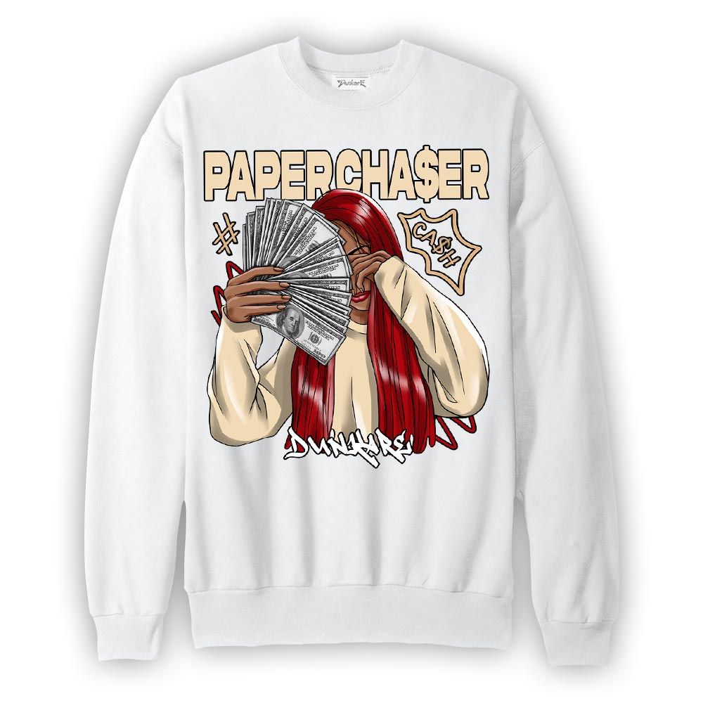 Sweatshirt To match Dunk Low Strawberry Waffle Sweatshirt - PaperChase Unique Graphic