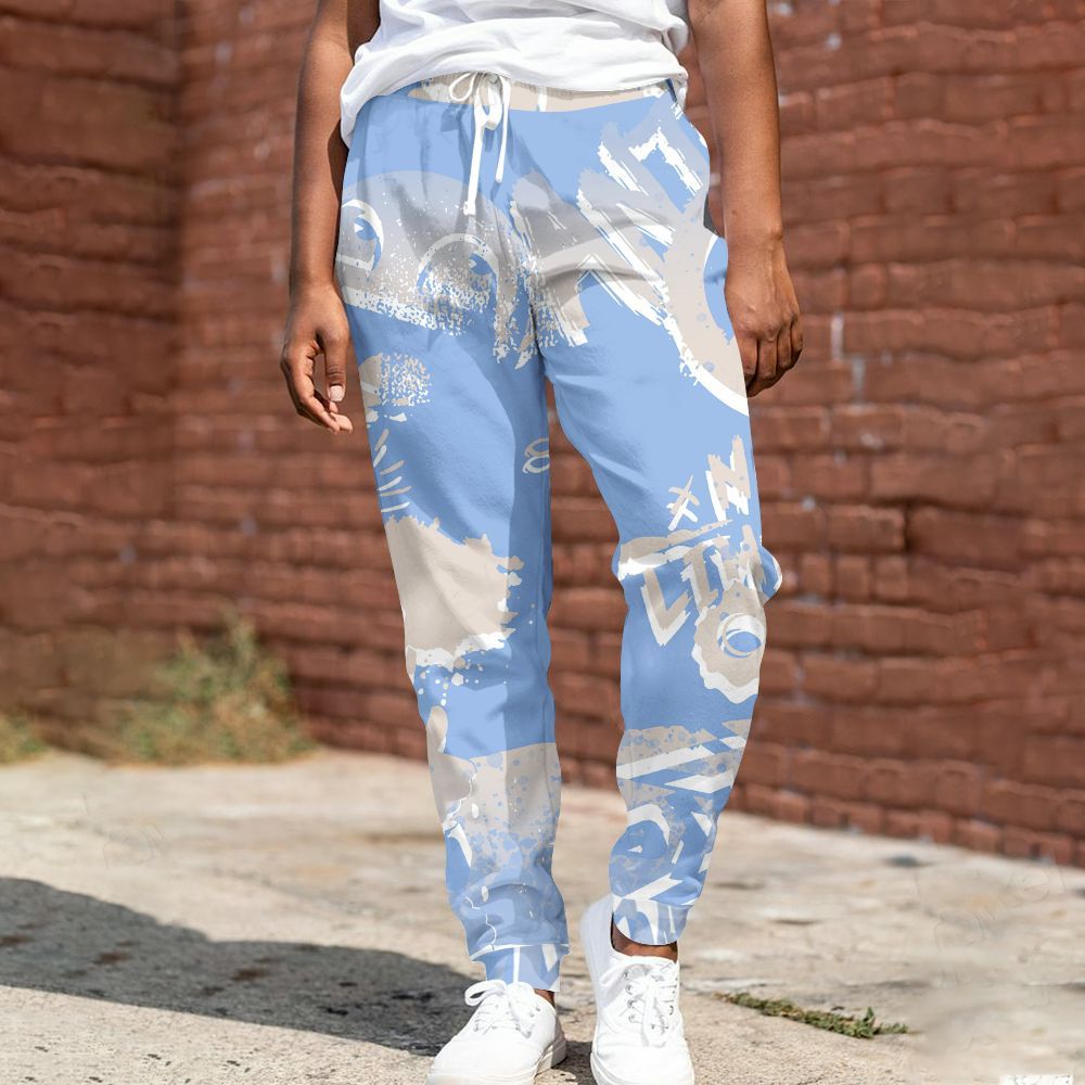 Sweatpant To Match Air Max 1 Royal Pulse - Monogram Graffiti All Over Print