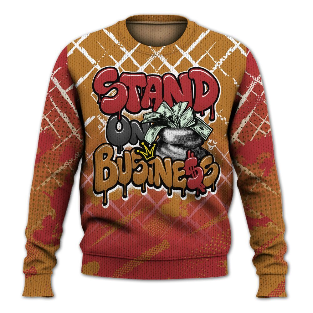 Knitted Sweater To Match Air Max Plus Sunset Swarovski - Halftone Stand Business Dripping