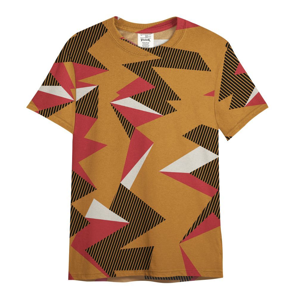 Shirt To Match Air Max Plus Sunset Swarovski - Geometric Camouflage Pattern All Over Print