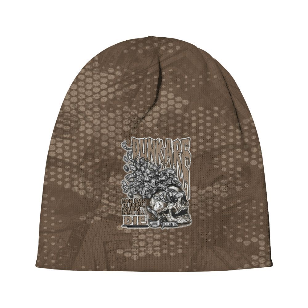 Beanie Hat To Match Dark Mocha Jack - From Rags To Riches Graphic